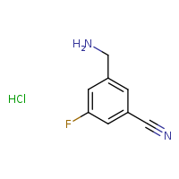 3-(aminomethyl)-5-fluorobenzonitrile hydrochloride