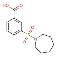 3-(azepane-1-sulfonyl)benzoic acid