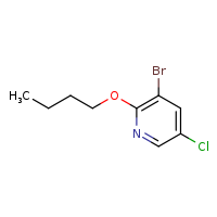 3-bromo-2-butoxy-5-chloropyridine