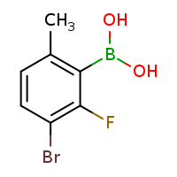 3-bromo-2-fluoro-6-methylphenylboronic acid