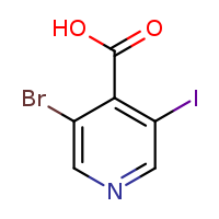 3-bromo-5-iodopyridine-4-carboxylic acid