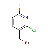 3-(bromomethyl)-2-chloro-6-fluoropyridine