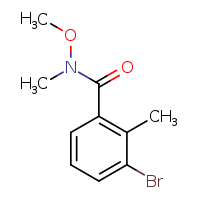 3-bromo-N-methoxy-N,2-dimethylbenzamide