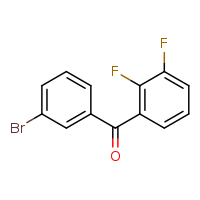 (3-bromophenyl)(2,3-difluorophenyl)methanone