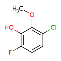 3-chloro-6-fluoro-2-methoxyphenol