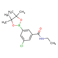 3-chloro-N-ethyl-5-(4,4,5,5-tetramethyl-1,3,2-dioxaborolan-2-yl)benzamide