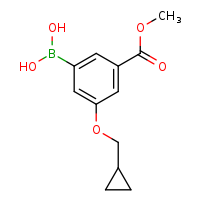 3-(cyclopropylmethoxy)-5-(methoxycarbonyl)phenylboronic acid