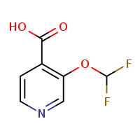 3-(difluoromethoxy)pyridine-4-carboxylic acid