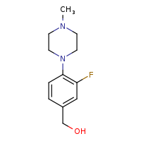 [3-fluoro-4-(4-methylpiperazin-1-yl)phenyl]methanol