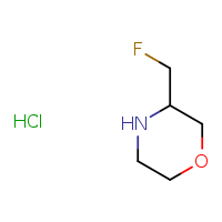 3-(fluoromethyl)morpholine hydrochloride