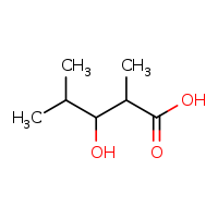 3-hydroxy-2,4-dimethylpentanoic acid