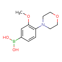 3-methoxy-4-(morpholin-4-yl)phenylboronic acid