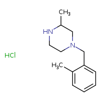 3-methyl-1-[(2-methylphenyl)methyl]piperazine hydrochloride