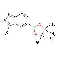 3-methyl-6-(4,4,5,5-tetramethyl-1,3,2-dioxaborolan-2-yl)-[1,2,4]triazolo[4,3-a]pyridine