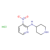 3-nitro-N-(piperidin-4-yl)pyridin-2-amine hydrochloride