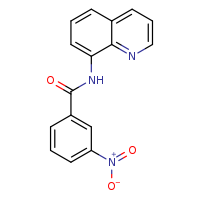 3-nitro-N-(quinolin-8-yl)benzamide