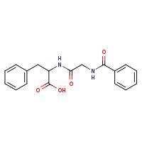 3-phenyl-2-[2-(phenylformamido)acetamido]propanoic acid