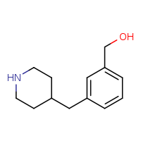[3-(piperidin-4-ylmethyl)phenyl]methanol