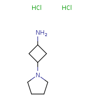 3-(pyrrolidin-1-yl)cyclobutan-1-amine dihydrochloride