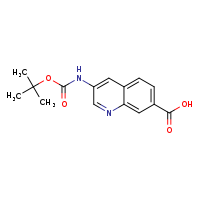 3-[(tert-butoxycarbonyl)amino]quinoline-7-carboxylic acid