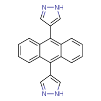 4-[10-(1H-pyrazol-4-yl)anthracen-9-yl]-1H-pyrazole