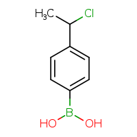 4-(1-chloroethyl)phenylboronic acid