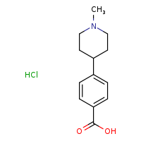 4-(1-methylpiperidin-4-yl)benzoic acid hydrochloride