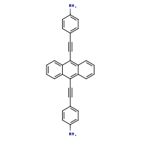 4-(2-{10-[2-(4-aminophenyl)ethynyl]anthracen-9-yl}ethynyl)aniline