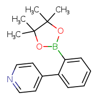 4-[2-(4,4,5,5-tetramethyl-1,3,2-dioxaborolan-2-yl)phenyl]pyridine