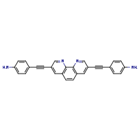 4-(2-{8-[2-(4-aminophenyl)ethynyl]-1,10-phenanthrolin-3-yl}ethynyl)aniline