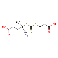 4-({[(2-carboxyethyl)sulfanyl]methanethioyl}sulfanyl)-4-cyano-4-methylbutanoic acid