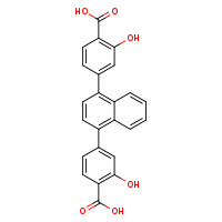 4-[4-(4-carboxy-3-hydroxyphenyl)naphthalen-1-yl]-2-hydroxybenzoic acid