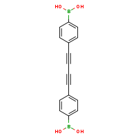 4-{4-[4-(dihydroxyboranyl)phenyl]buta-1,3-diyn-1-yl}phenylboronic acid