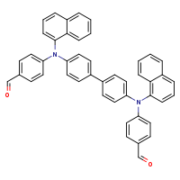4-({4'-[(4-formylphenyl)(naphthalen-1-yl)amino]-[1,1'-biphenyl]-4-yl}(naphthalen-1-yl)amino)benzaldehyde