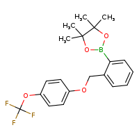 4,4,5,5-tetramethyl-2-{2-[4-(trifluoromethoxy)phenoxymethyl]phenyl}-1,3,2-dioxaborolane