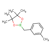 4,4,5,5-tetramethyl-2-[(3-methylphenyl)methyl]-1,3,2-dioxaborolane