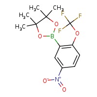 4,4,5,5-tetramethyl-2-[5-nitro-2-(trifluoromethoxy)phenyl]-1,3,2-dioxaborolane