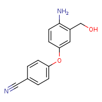 4-[4-amino-3-(hydroxymethyl)phenoxy]benzonitrile