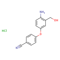 4-[4-amino-3-(hydroxymethyl)phenoxy]benzonitrile hydrochloride