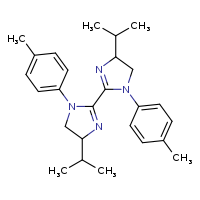 4,4'-diisopropyl-1,1'-bis(4-methylphenyl)-4H,4'H,5H,5'H-2,2'-biimidazole