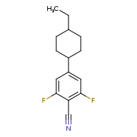 4-(4-ethylcyclohexyl)-2,6-difluorobenzonitrile