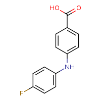 4-[(4-fluorophenyl)amino]benzoic acid