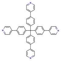 4-(4-{tris[4-(pyridin-4-yl)phenyl]methyl}phenyl)pyridine