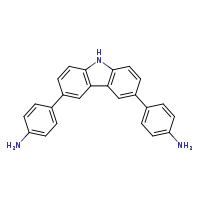 4-[6-(4-aminophenyl)-9H-carbazol-3-yl]aniline