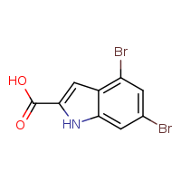 4,6-dibromo-1H-indole-2-carboxylic acid