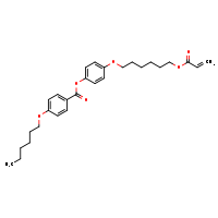 4-{[6-(prop-2-enoyloxy)hexyl]oxy}phenyl 4-(hexyloxy)benzoate