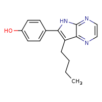 4-{7-butyl-5H-pyrrolo[2,3-b]pyrazin-6-yl}phenol