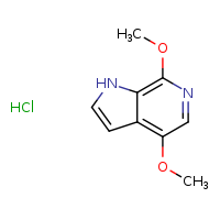 4,7-dimethoxy-1H-pyrrolo[2,3-c]pyridine hydrochloride