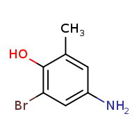 4-amino-2-bromo-6-methylphenol