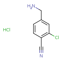 4-(aminomethyl)-2-chlorobenzonitrile hydrochloride